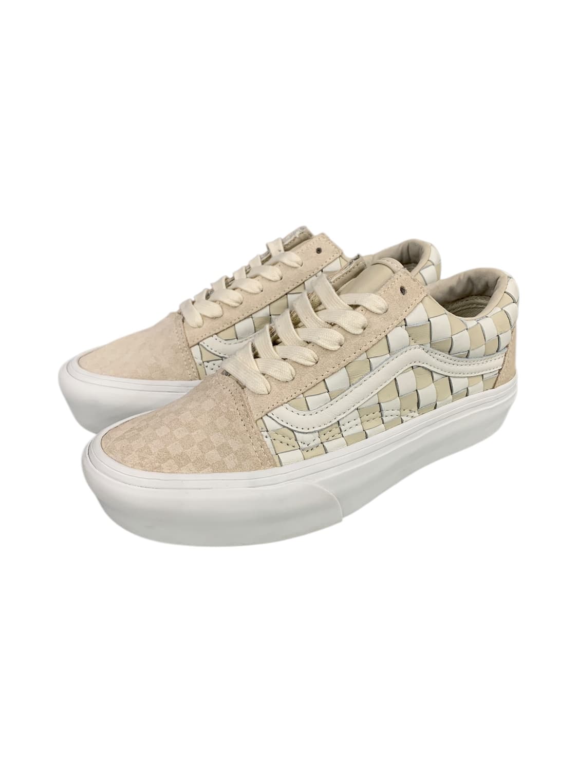 반스 올드스쿨 플랫폼 베이지 240 상품이미지5