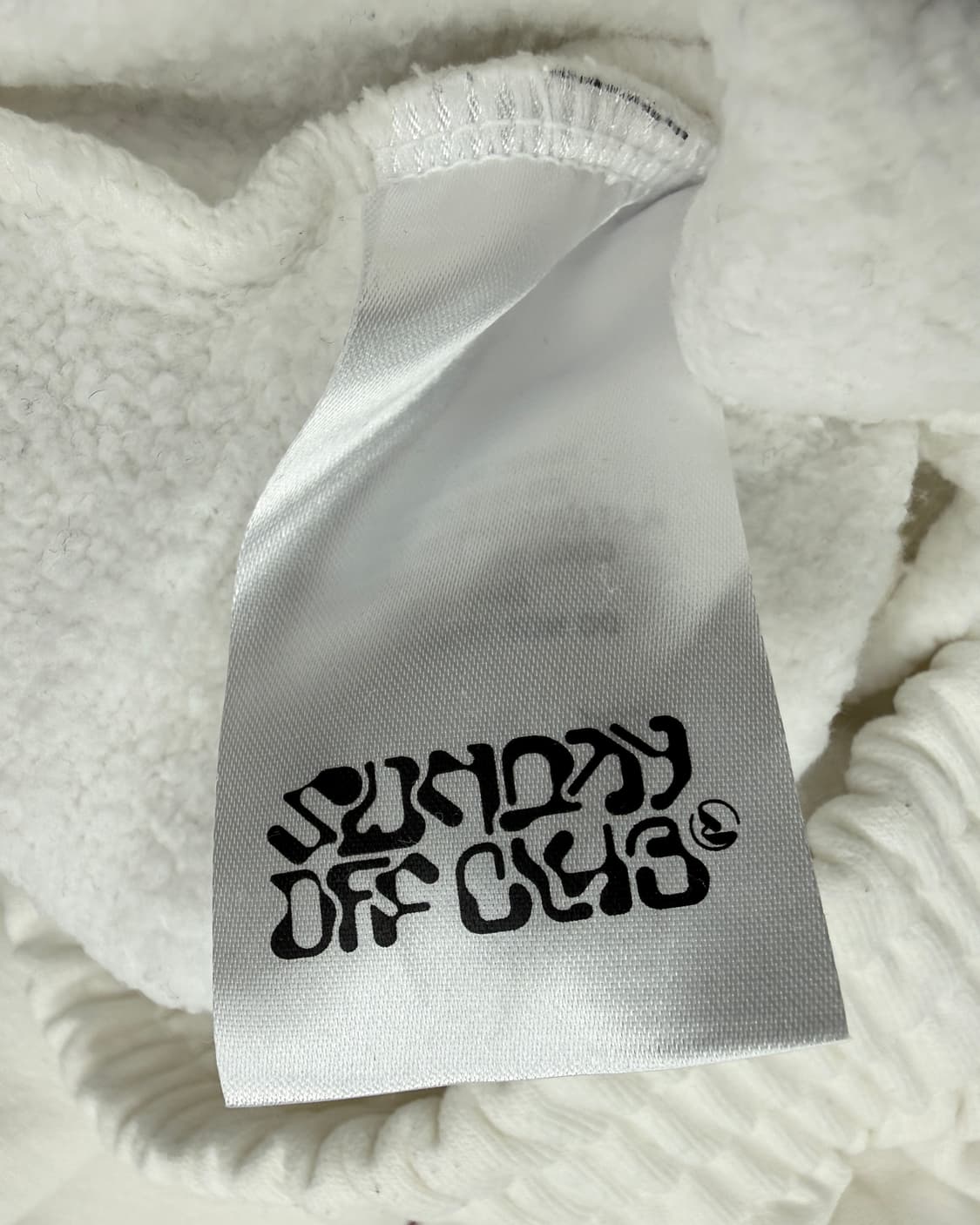 Sunday Off Club 3D 베어 아트워크 스웻 후디 상품이미지5