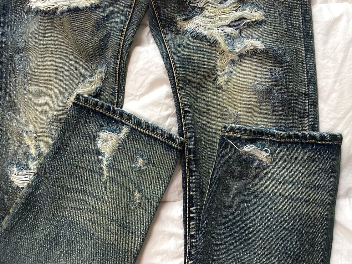 RRL 더블알엘 디스트로이드 진 상품이미지6