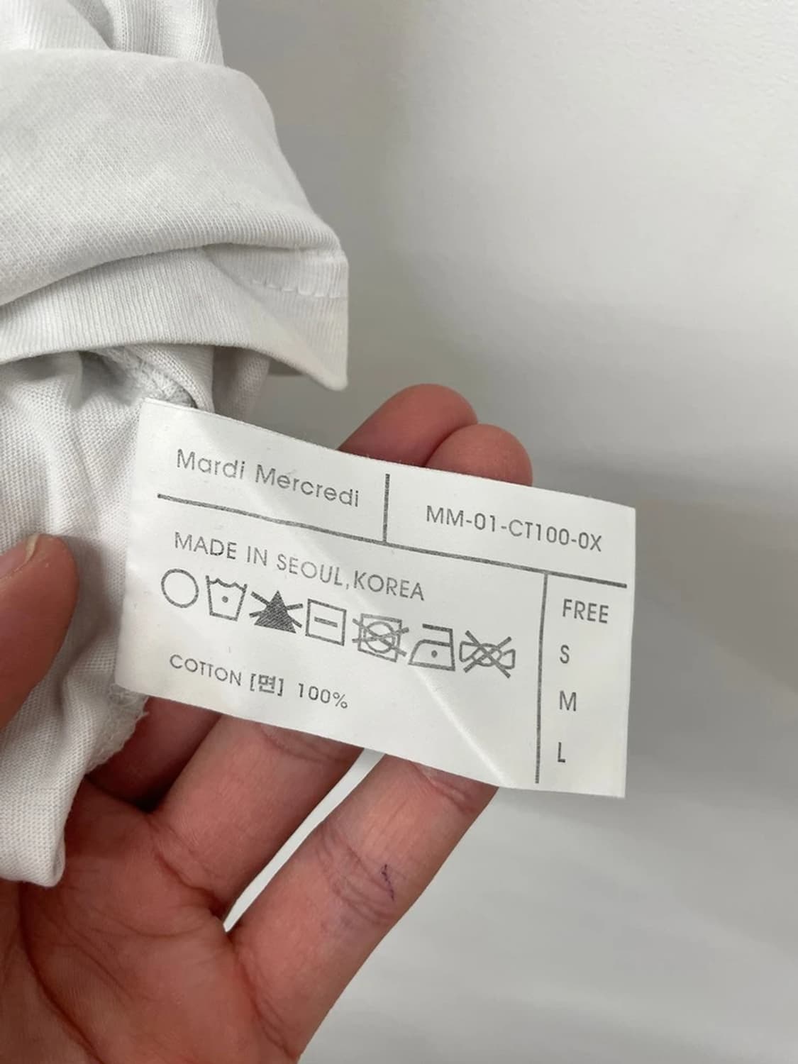 Mardi 메크르디 시그니처 플라워 그래픽 반팔 티셔츠 PN9751 상품이미지6