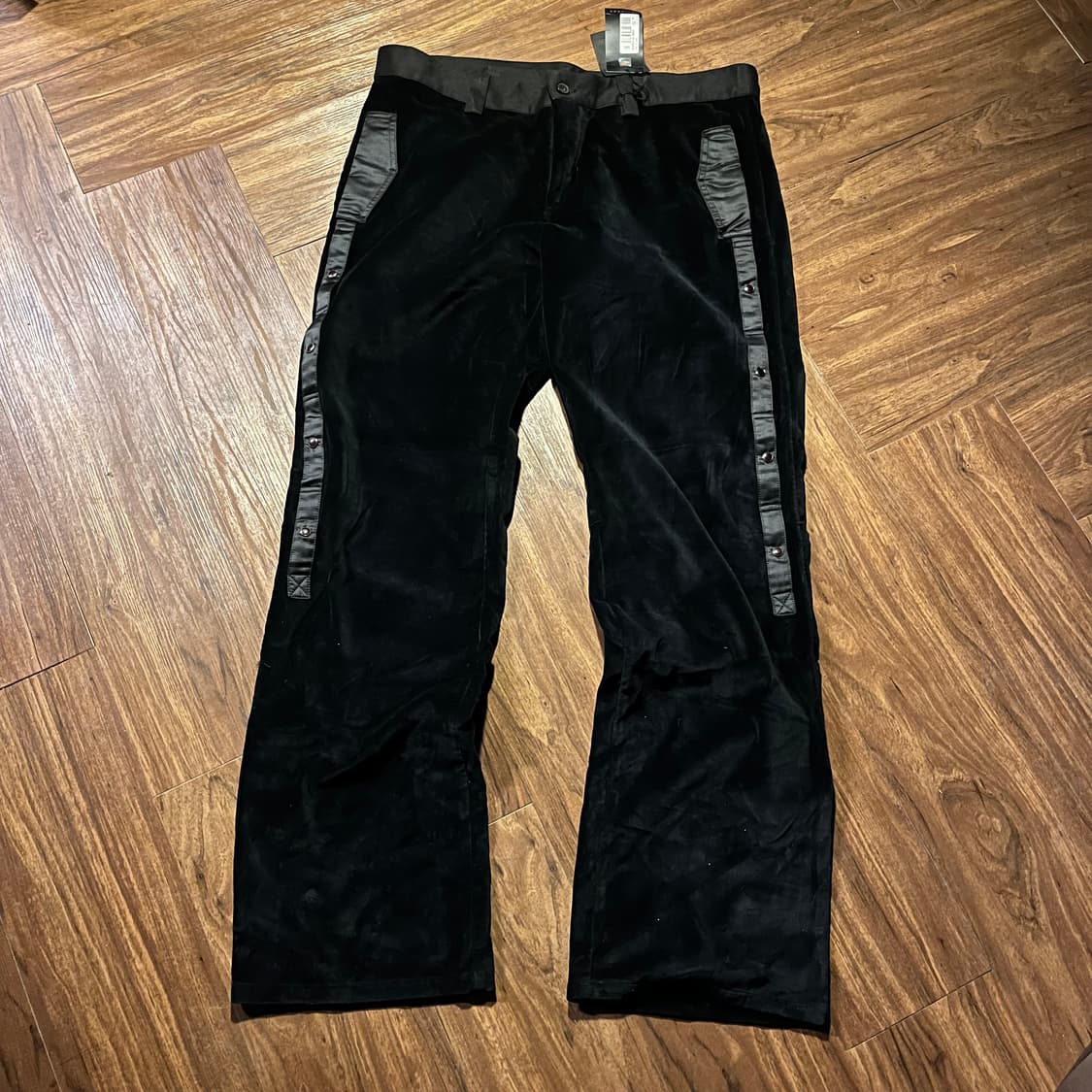 CNC Italian-Made Velvet Wide Pants 상품이미지1
