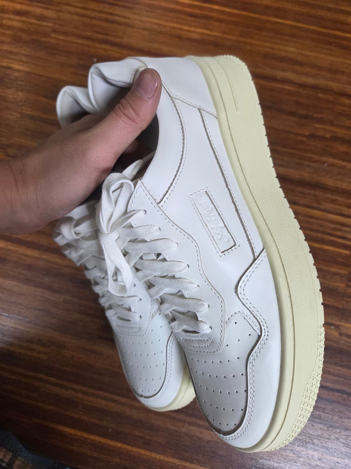 스테파노로시 베티 오트밀 화이트 스니커즈 275 상품이미지4