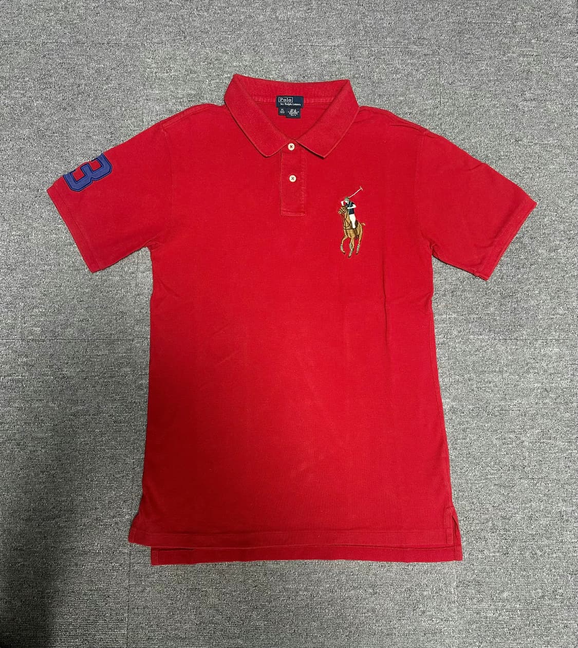 폴로 빅포니 카라티 레드 상품이미지1