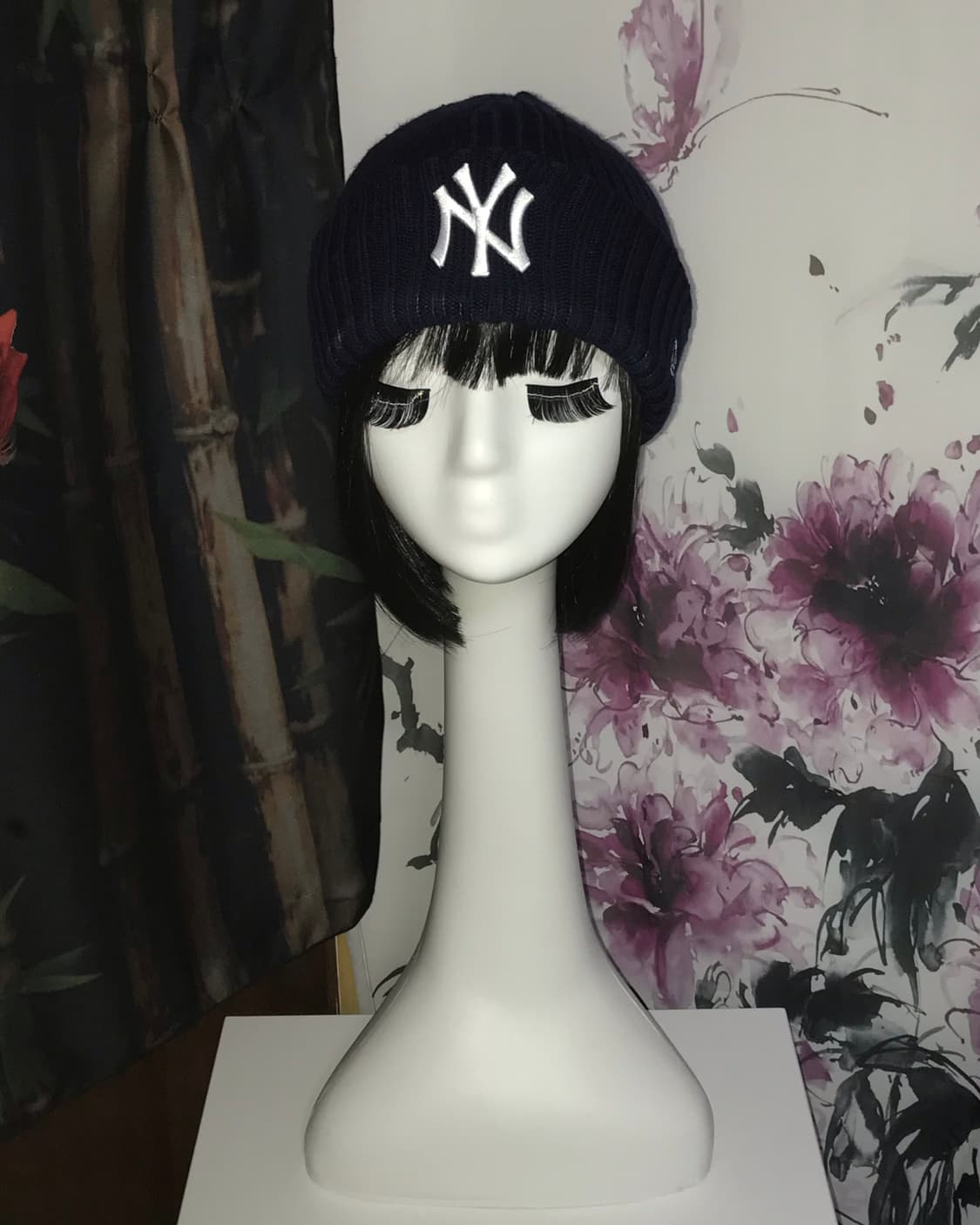 MLB 뉴욕 양키스 빅 립 커프 네이비 비니 상품이미지3