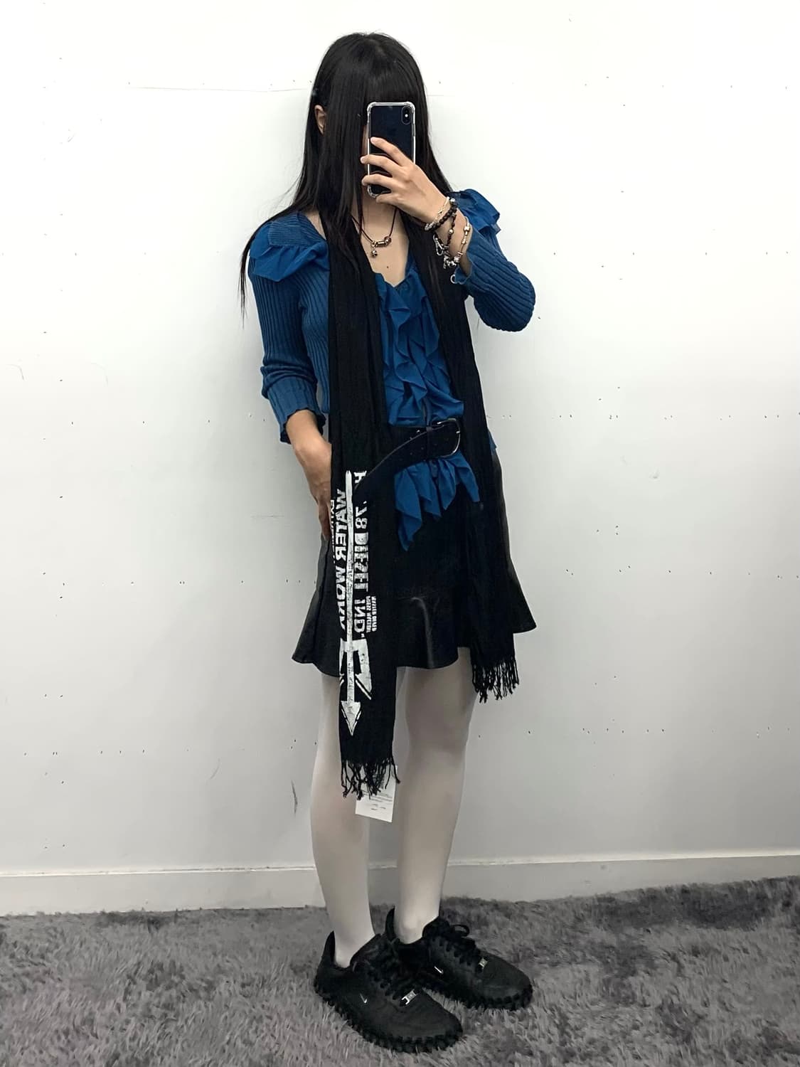 Hiroko bis 프릴 니트 가디건 상품이미지2