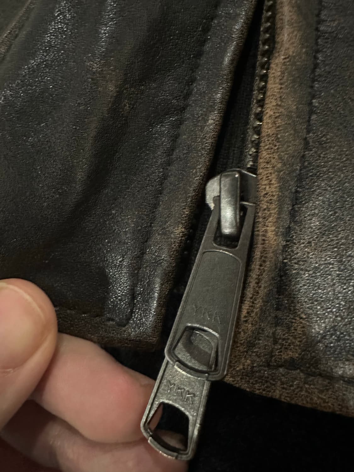 쿠어 믹스드레더 자켓 L 상품이미지3