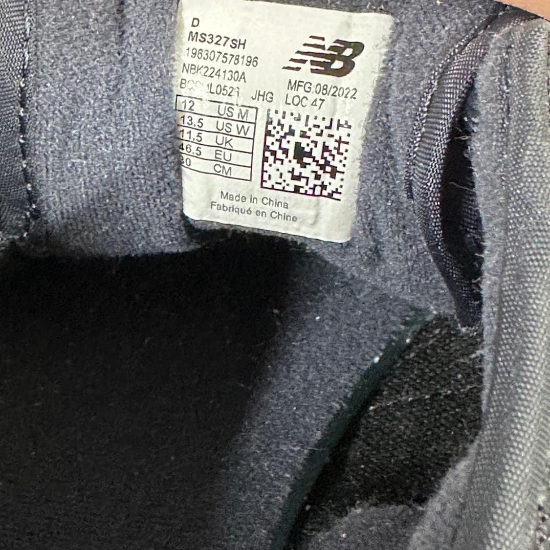 뉴발란스 327 네이비 상품이미지7