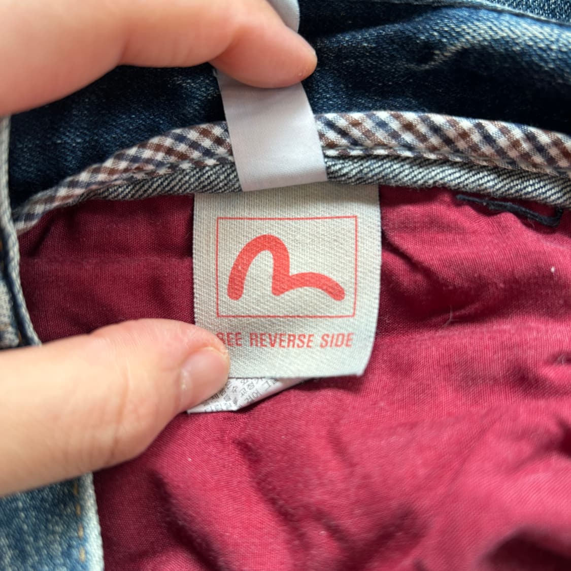 에비스 자수 백로고 데님팬츠 35 상품이미지5