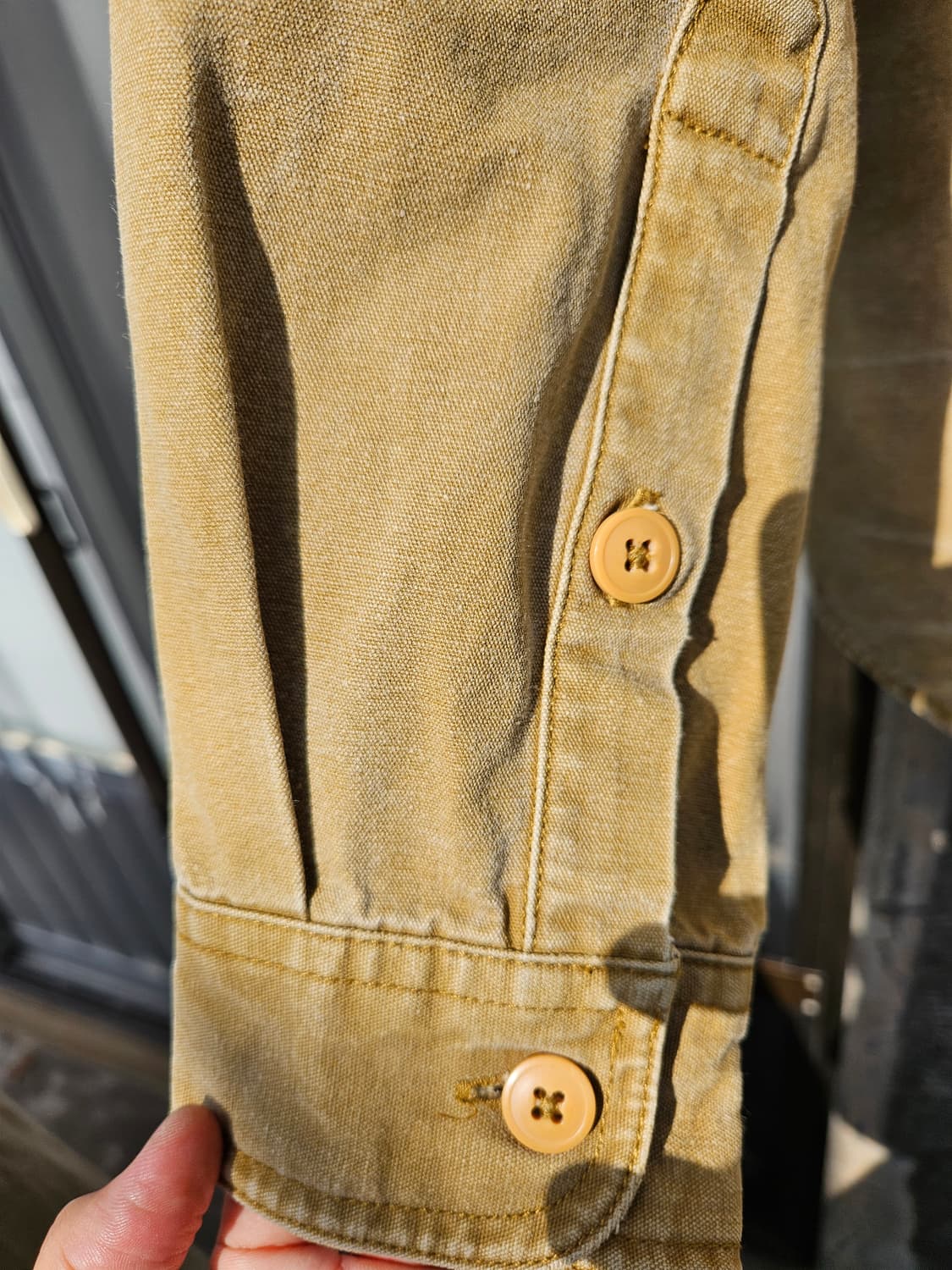 Patagonia 파타고니아 워크셔츠 (L,100~105 카라멜) 상품이미지8