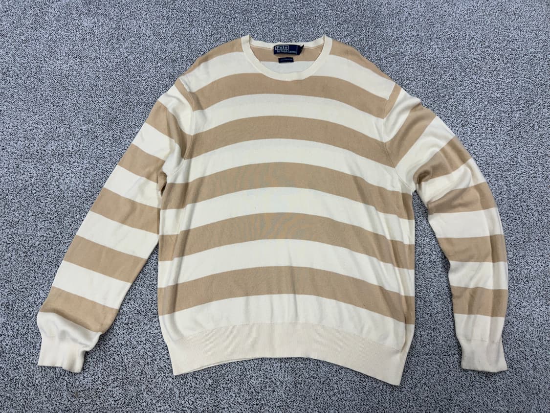 폴로 랄프로렌 단가라 니트 상품이미지1