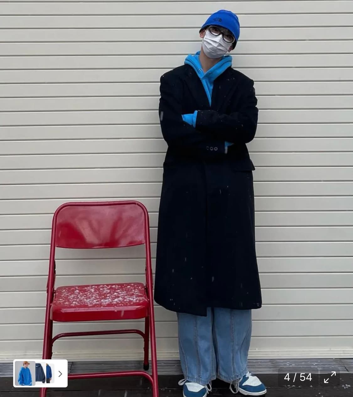 인템포무드 헤비 코튼 썸홀 후디 (XL) 상품이미지4