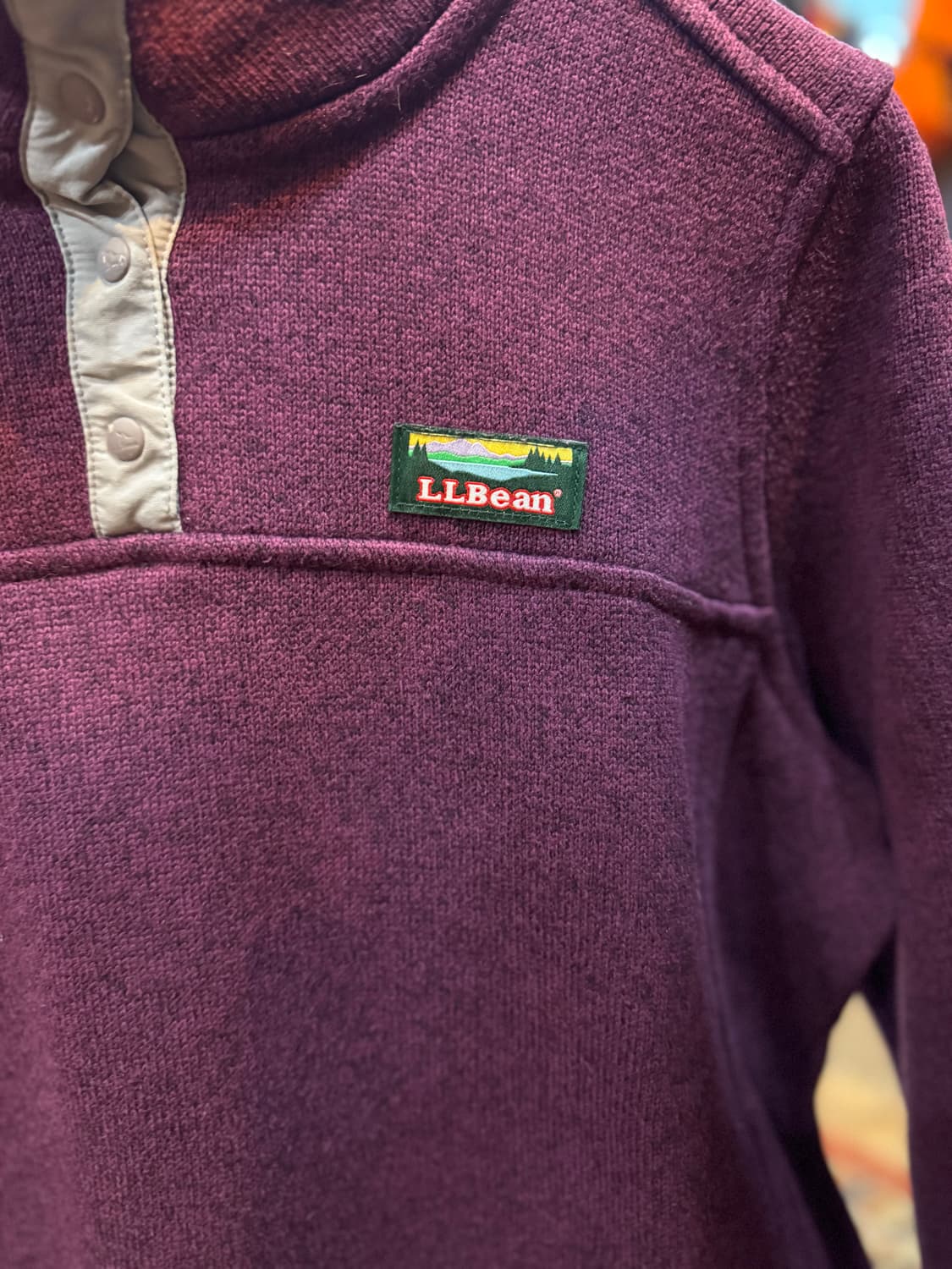 빈티지 엘엘빈 플리스 "M" (496) 상품이미지2