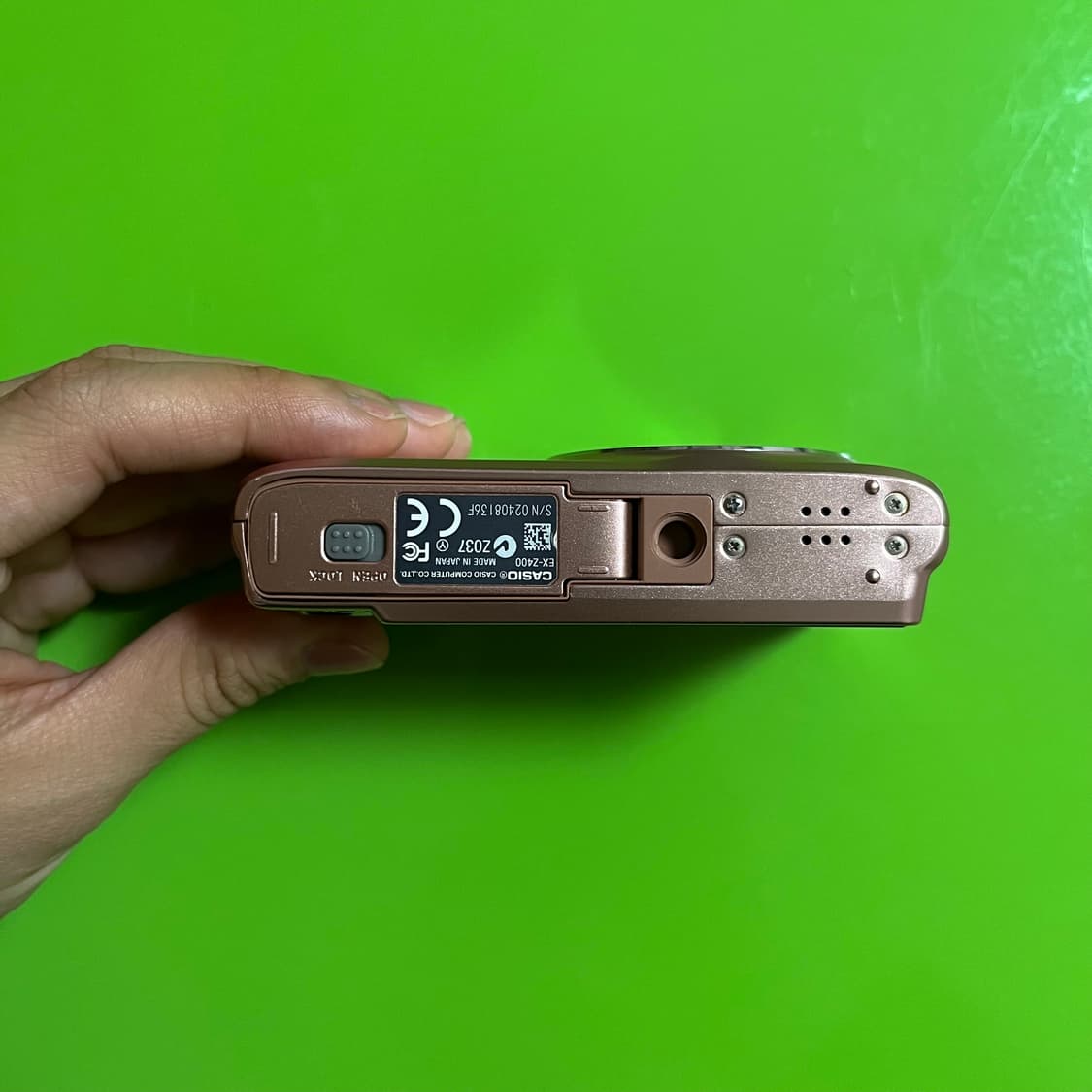 미품) 카시오 ex-z400 핑크 태연 디카 디지털 카메라 상품이미지3