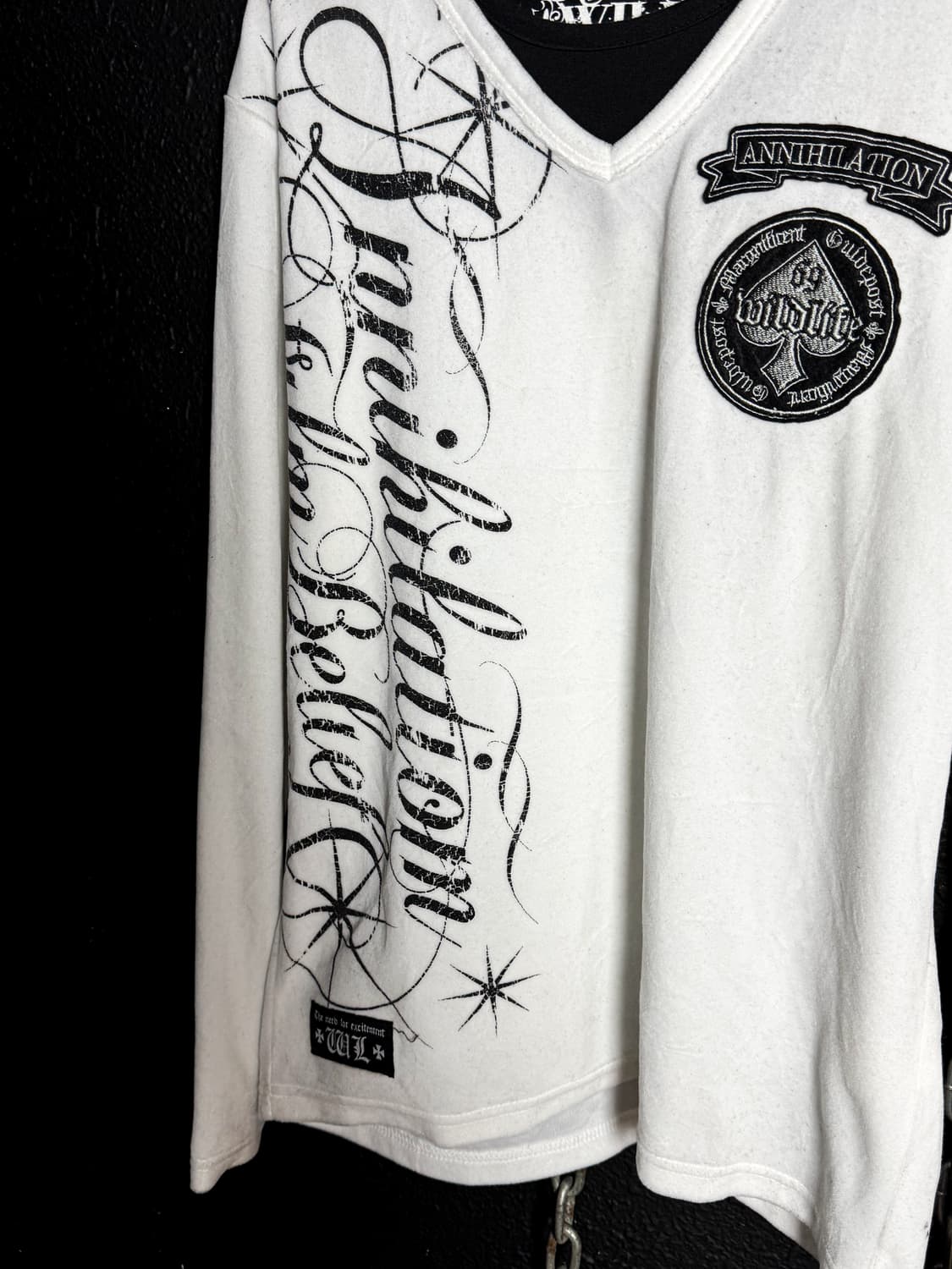 White velvet long sleeves 상품이미지5