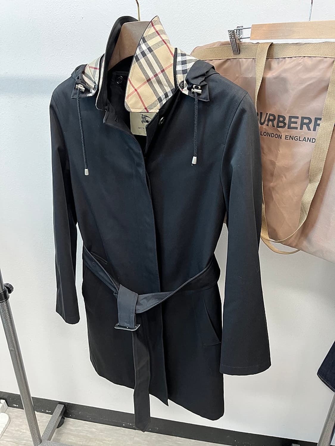 여) 버버리 런던 후드 내피코트  상품이미지4