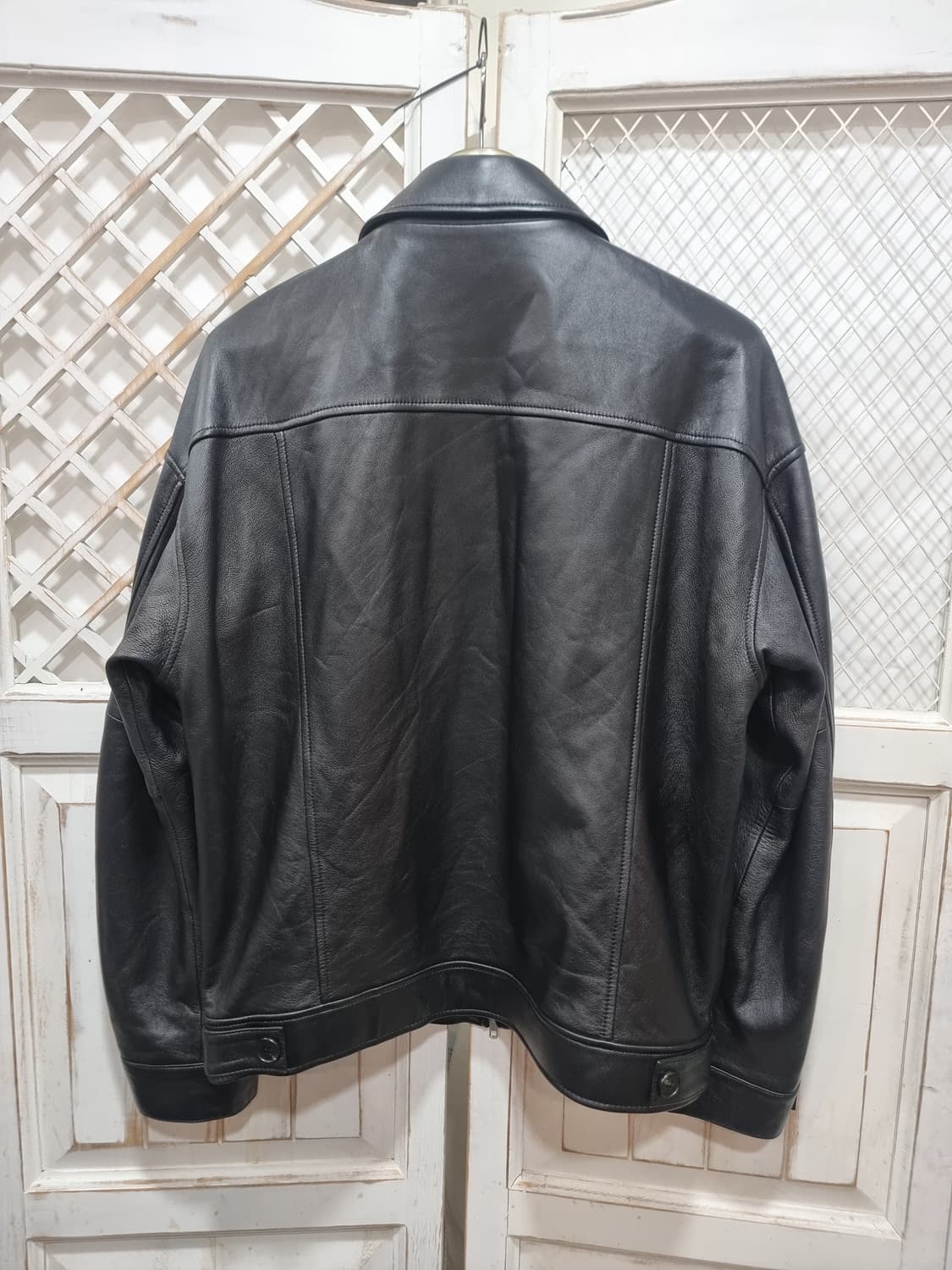 도프 제이슨 오버핏 램스킨 싱글 자켓 (C681 상품이미지2