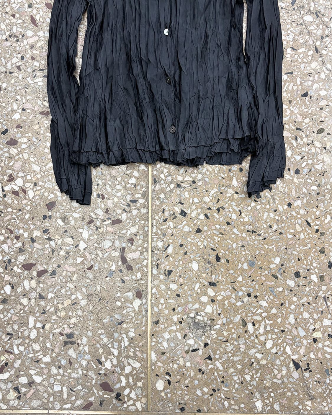 히로코 코시노 플리츠 셔츠 상품이미지4