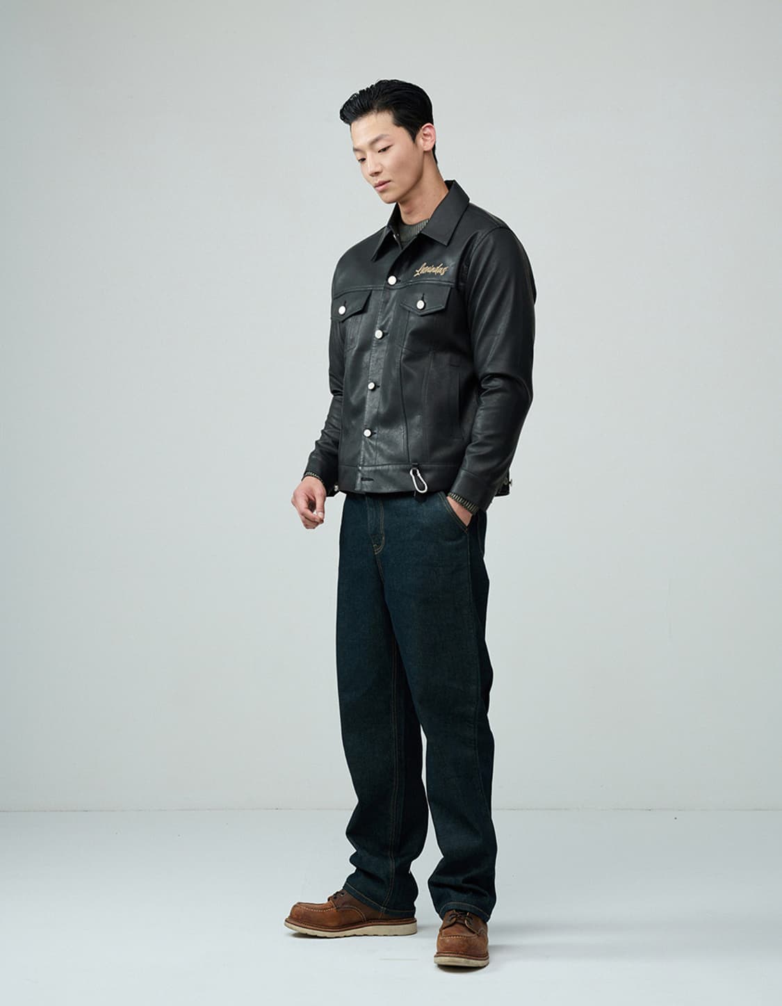 Siiiido Leonidas leather jacket 상품이미지3