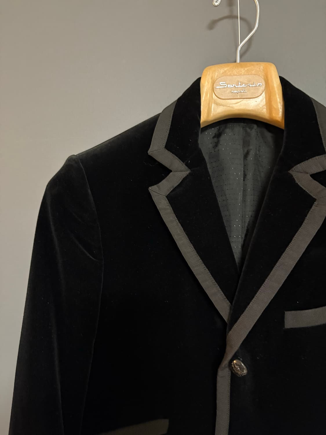 발렌시아가 컬렉련피스 벨루어 블레이저 자켓  06fw 상품이미지3