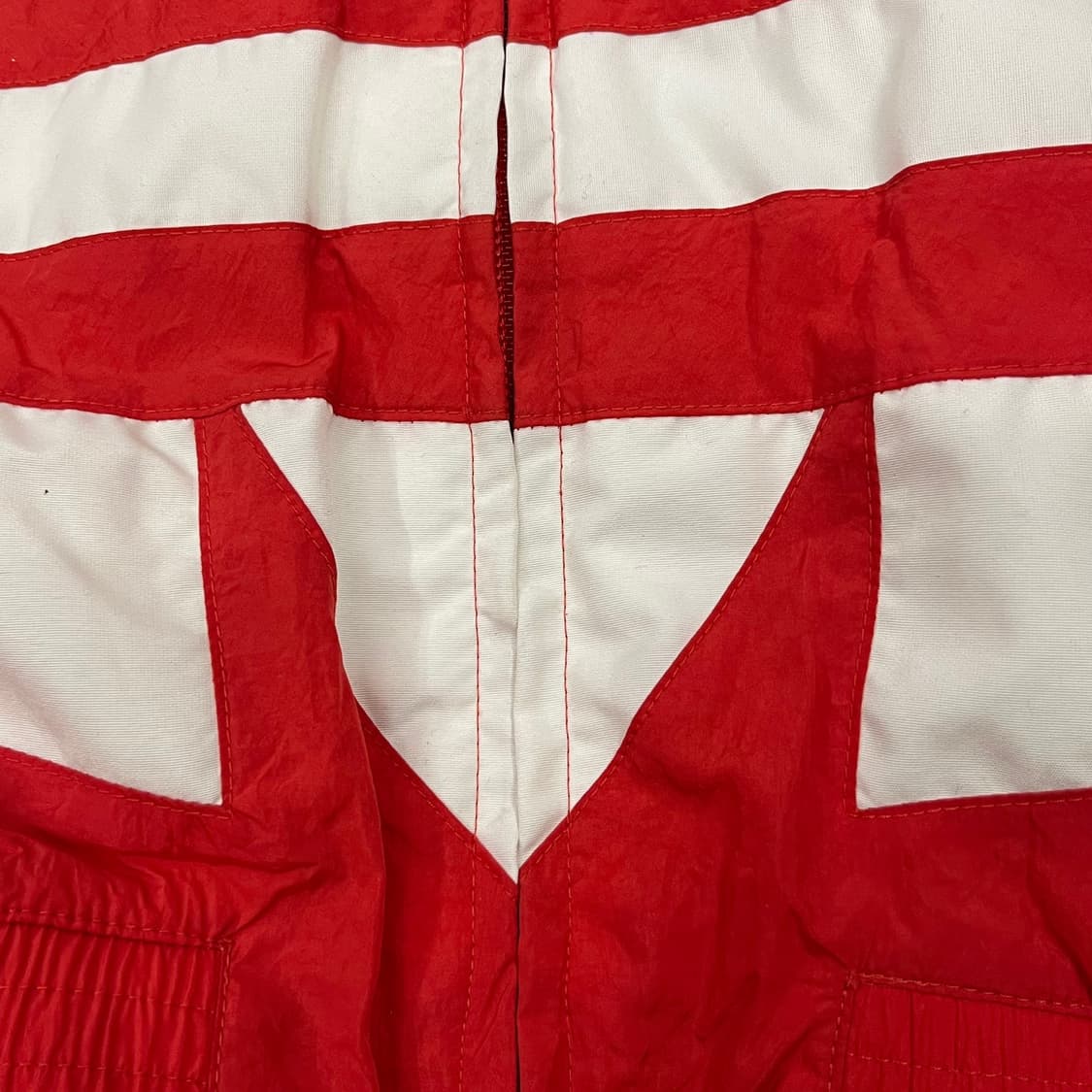 [정품/2XL] 아디다스 빅트레포일 바람막이 레드 b8 상품이미지5