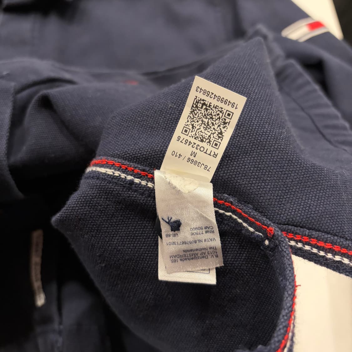 [M] 타미힐피거 진스 네이비 셔츠 자켓 B821 상품이미지7