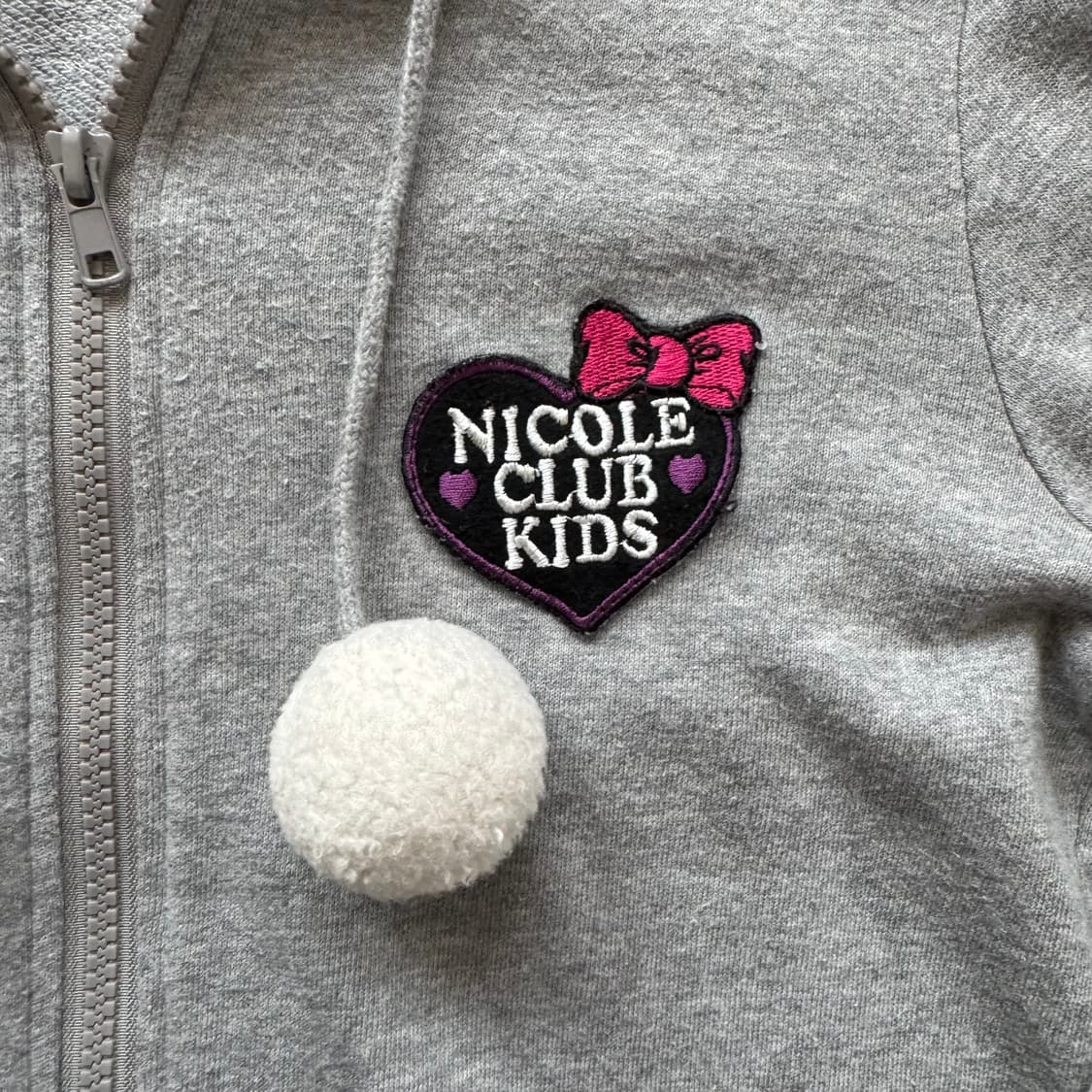 NICOLE CLUB 일본빈티지 y2k 후드집업 모리걸 후드집업 S 38 상품이미지6