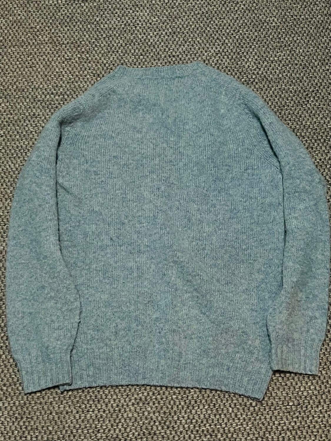 할리오브스코틀랜드 쉐기독 니트 - sea perl컬러 M 상품이미지3