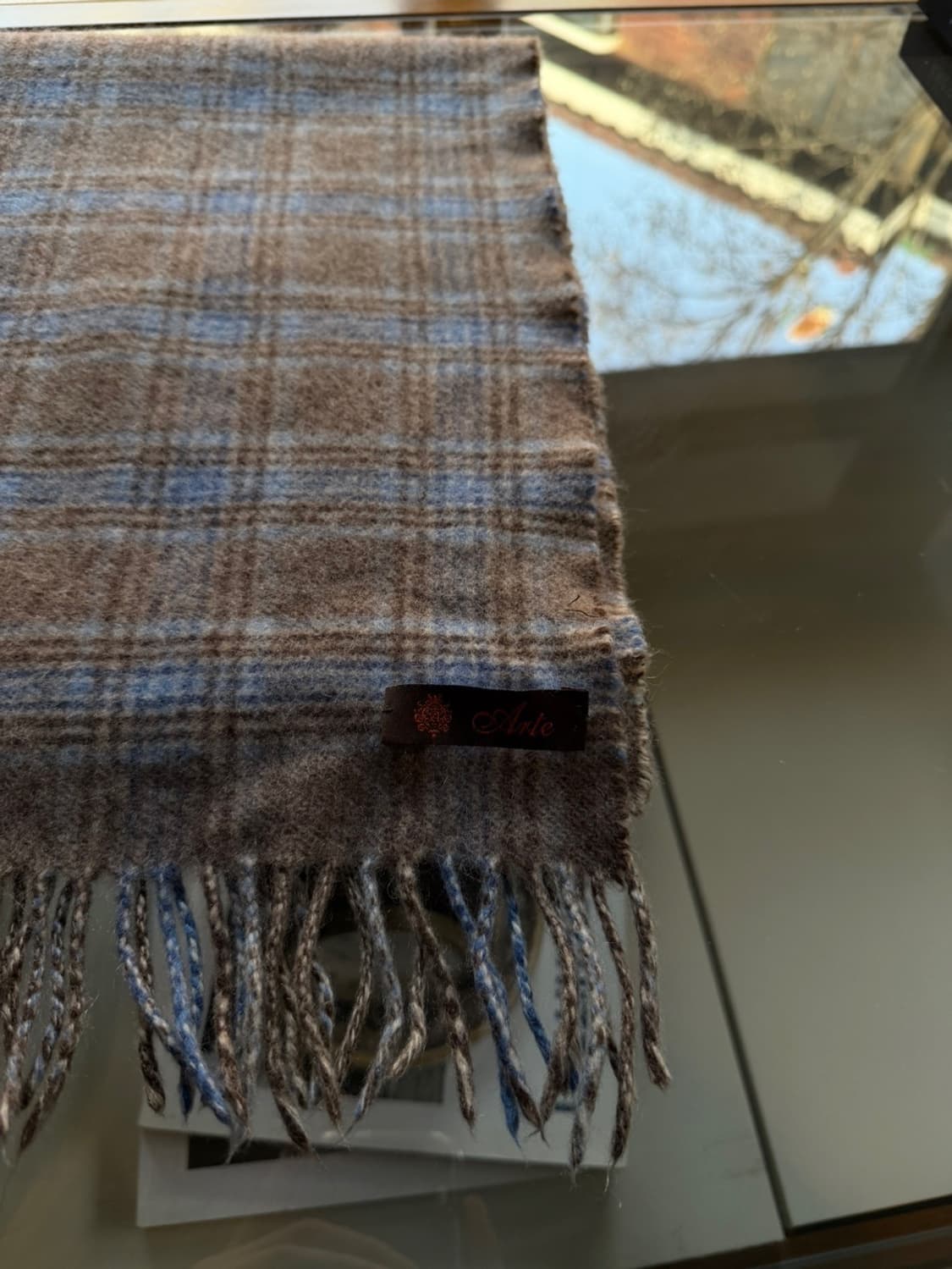 브리티쉬 캐시미어 울 머플러 상품이미지9