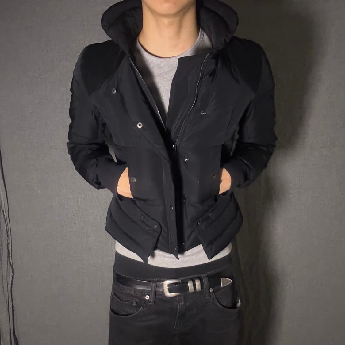 system 덕다운 라이더 자켓 패딩 상품이미지6