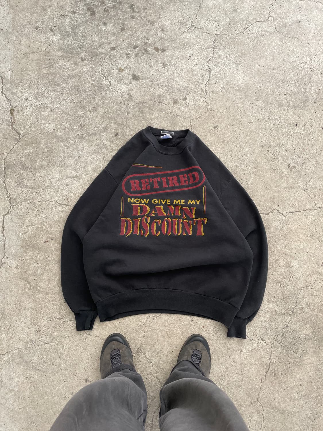 80-90s Jerseys ’Retired‘ Sweatshirt 상품이미지2