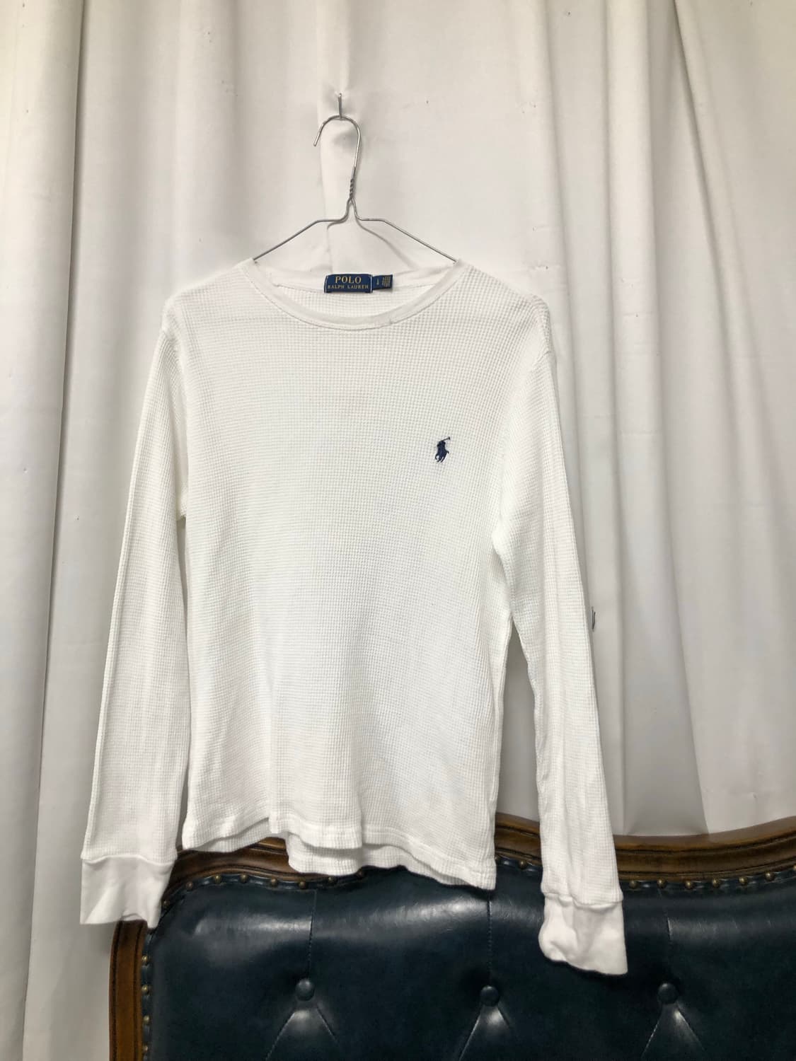 POLO 와플 여리핏 롱슬리브 (표기L) 상품이미지4