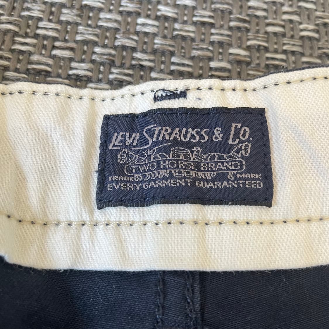 (34) 리바이스 화이트탭 네이비 코튼 치노 팬츠 상품이미지7