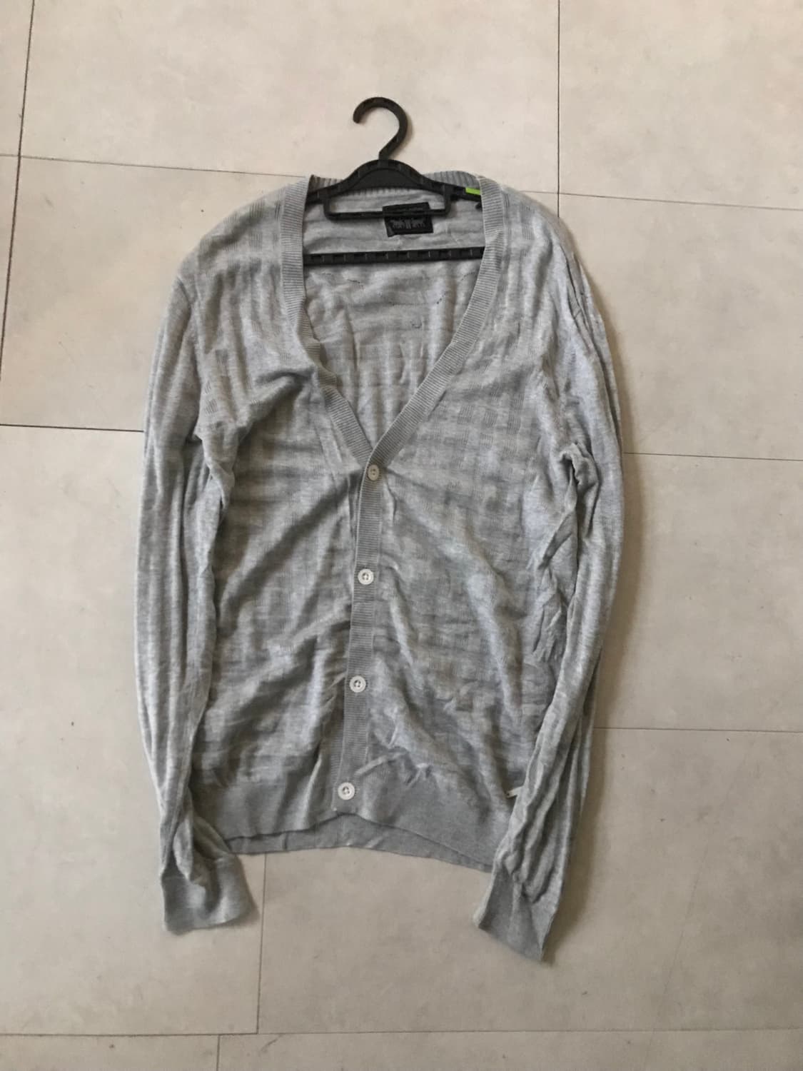 리바이스 그레이 루즈핏 가디건 상품이미지8