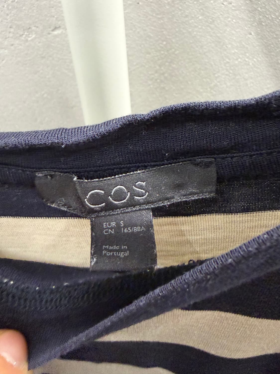 COS 스트라이프 티셔츠 S (100% 라이오셀) 상품이미지3