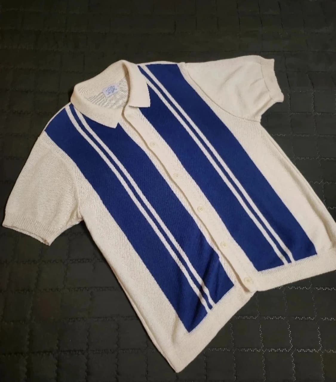 레테르코모 코스믹 가디건 셔츠 반팔 니트 M 상품이미지7