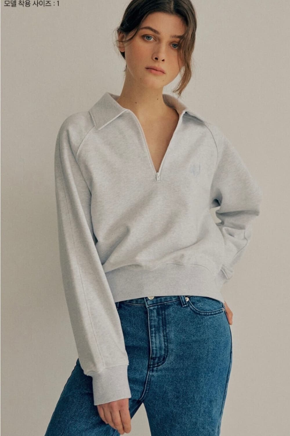 새상품) 마조네 집업 맨투맨 상품이미지3