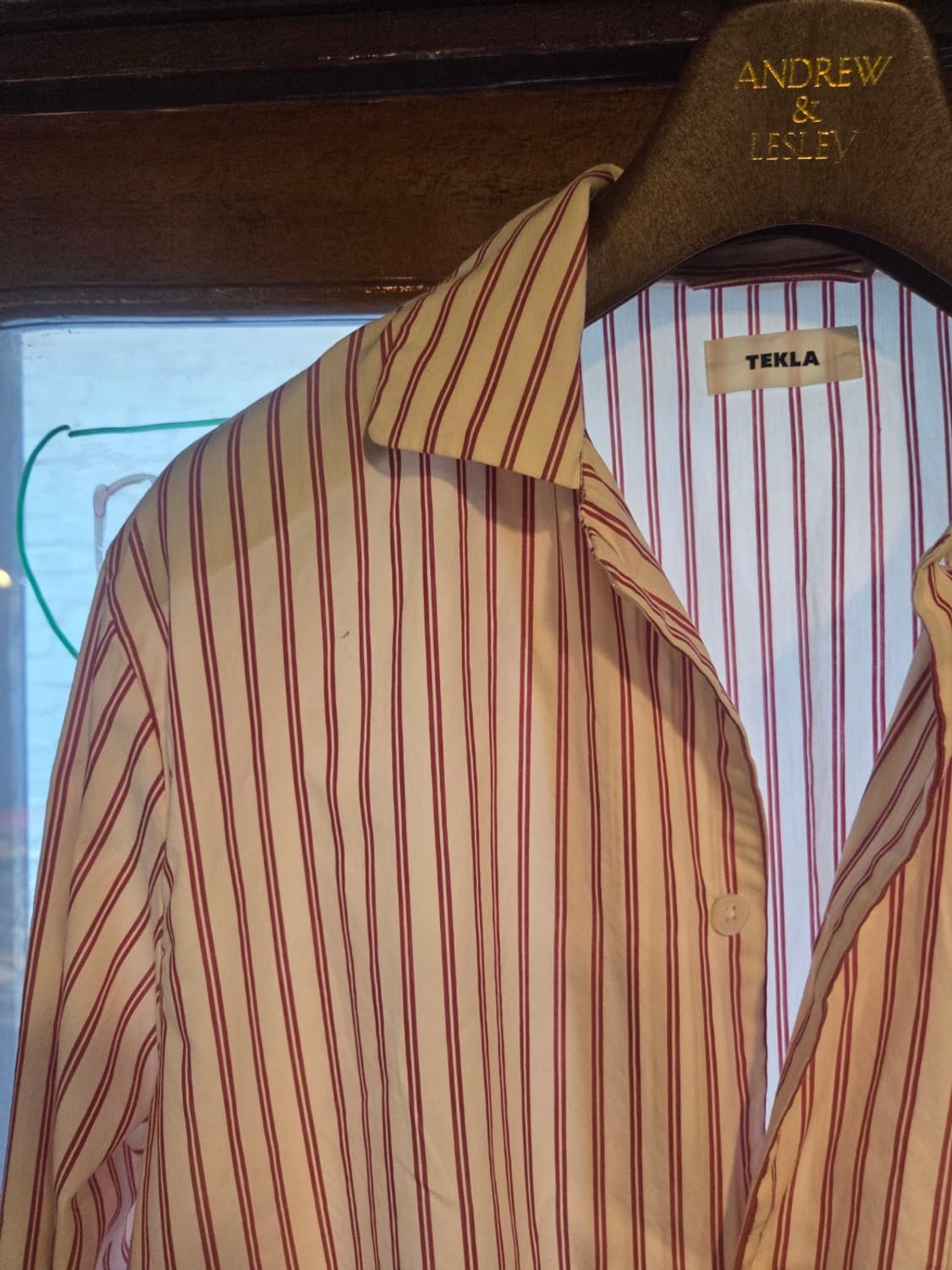 TEKLA 오픈칼라넥 셔츠  상품이미지8