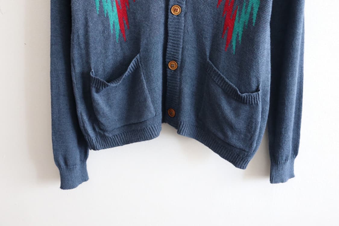 Titicaca blue navaho cardigan 상품이미지3