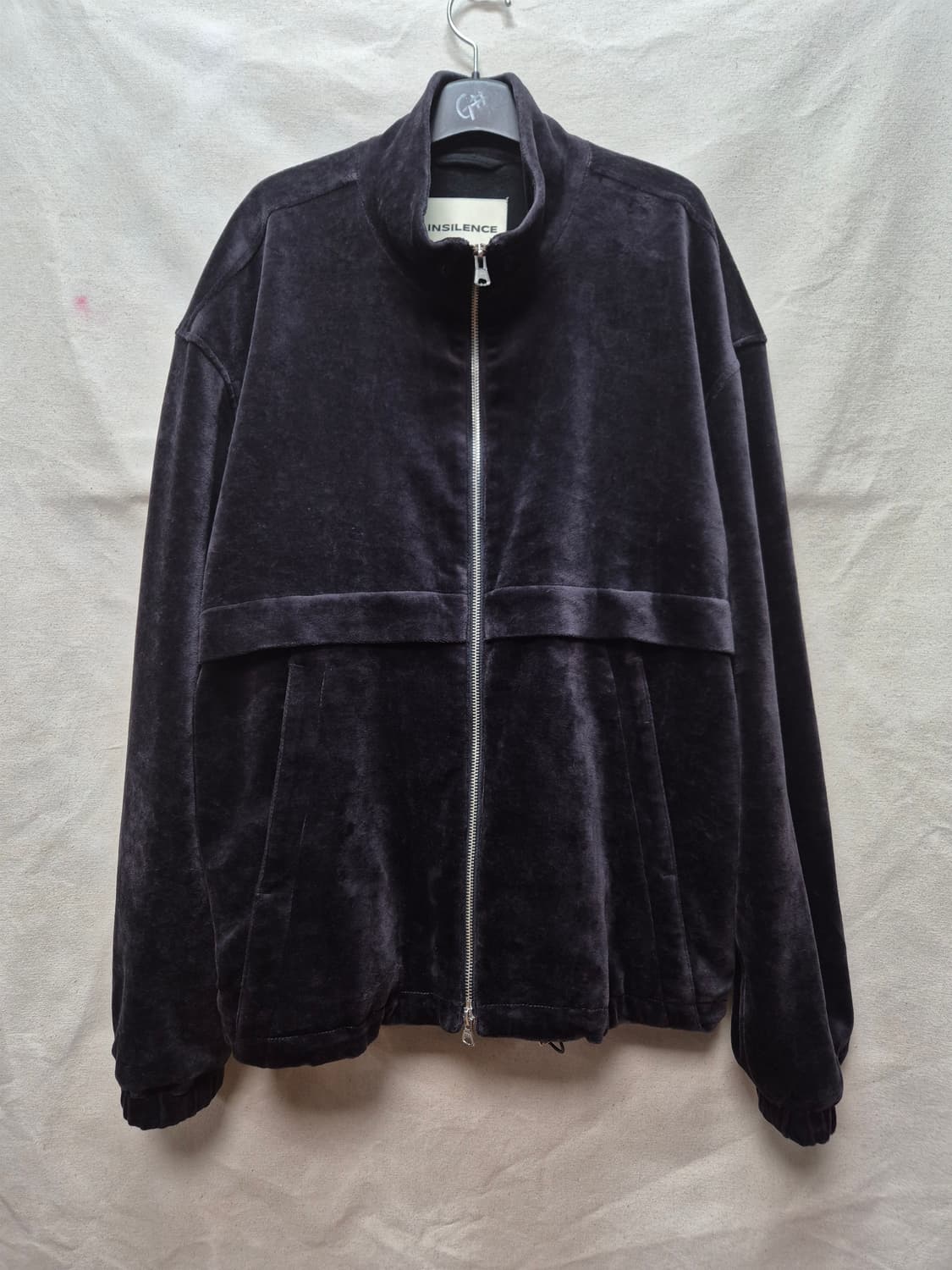 인사일런스 벨벳 블루종 상품이미지1