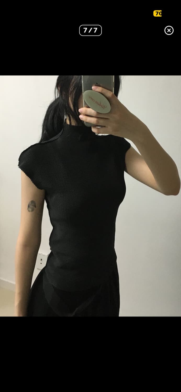 이세이미야케 High Neck Top(Black) 상품이미지7