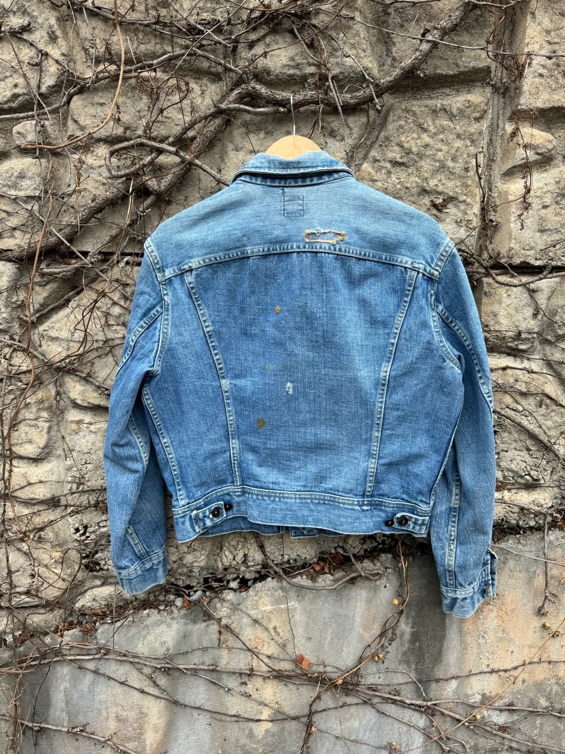 70s lee 빈티지 101-j 웨스턴 워크 데님 트러커 자켓 상품이미지2