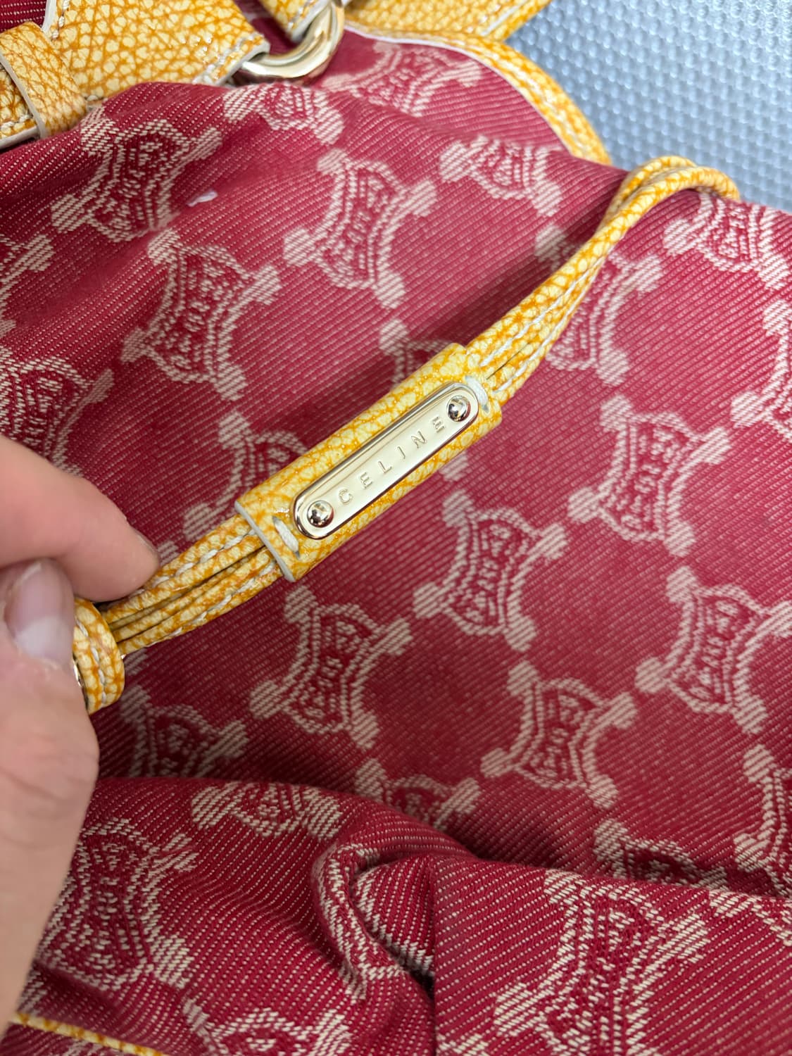 셀린느 07s 마카담 데님 호보백 상품이미지2