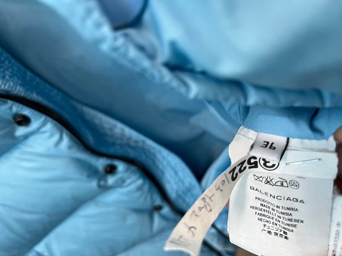 여) 발렌시아가 로고 오버 푸퍼다운  상품이미지6