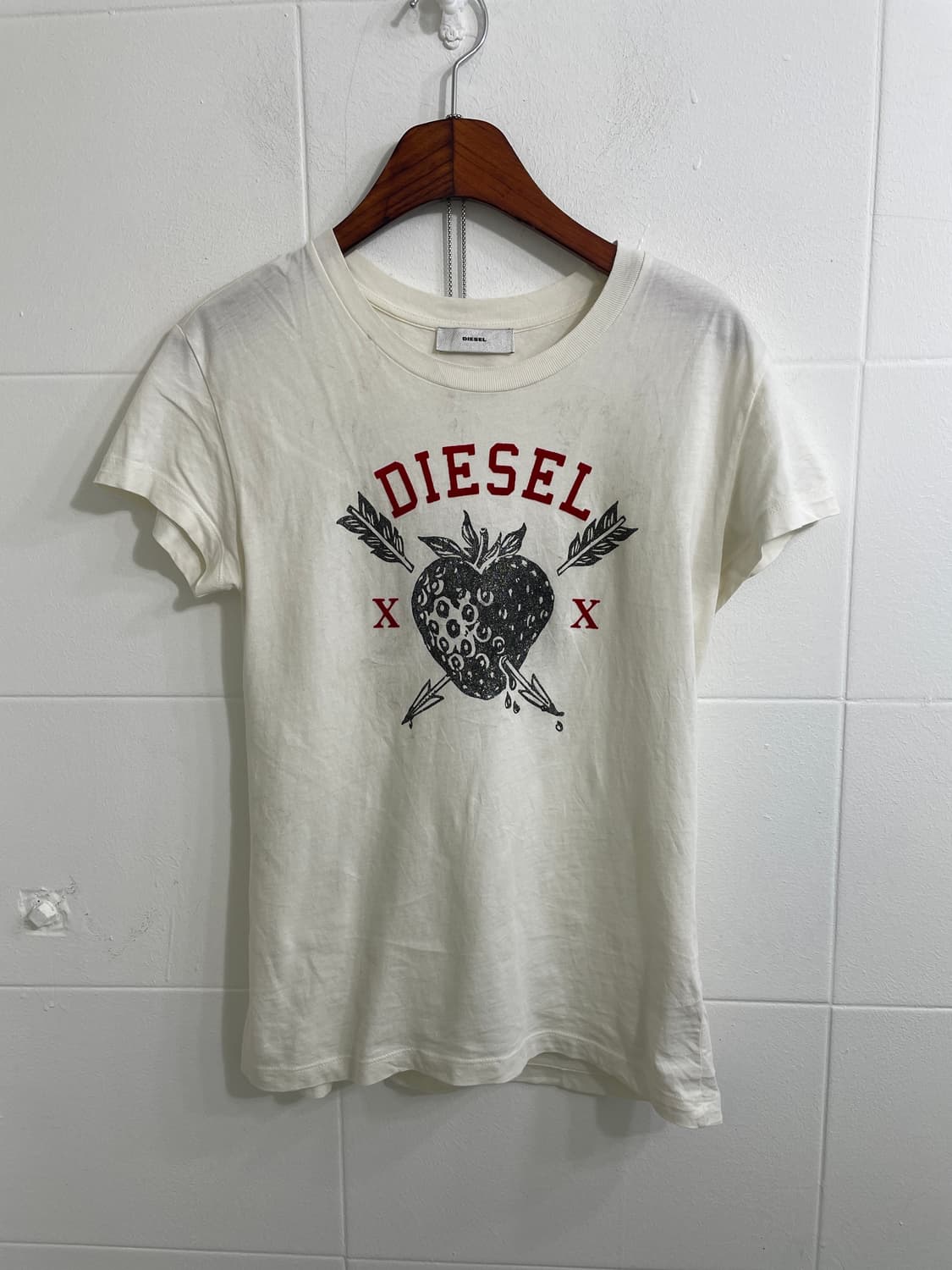 디젤 데일리 락시크 블랙 레드 펑크 코디 세트 상품이미지8