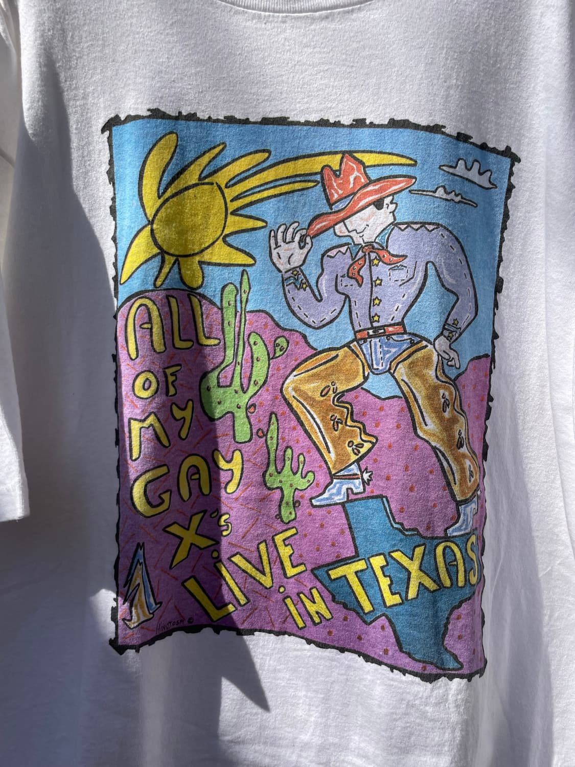 90s 게이 아트 티셔츠 상품이미지2