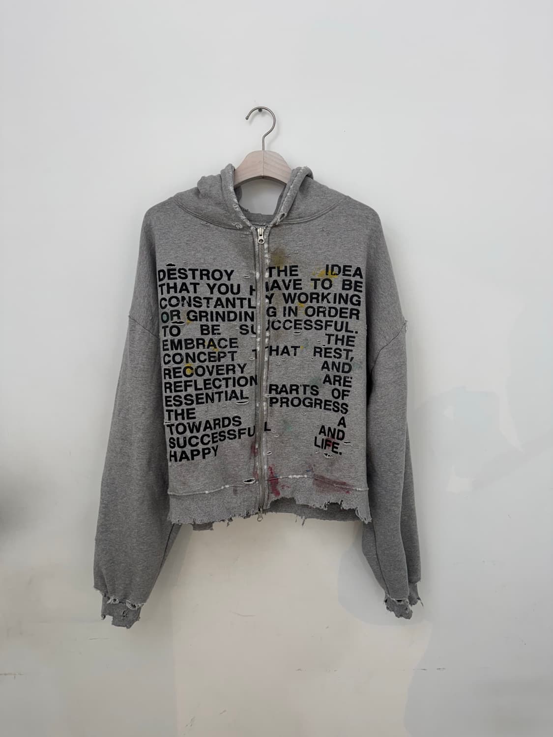 빈티지 후드집업(기모) 상품이미지1