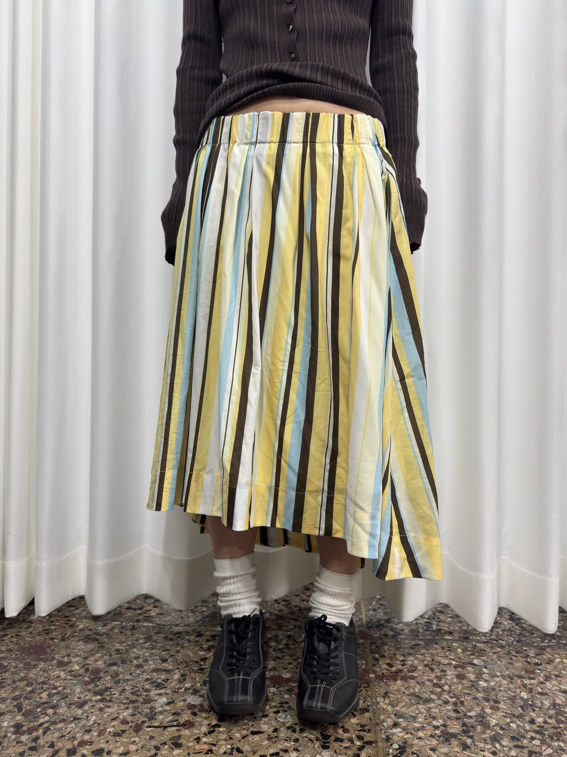 stripe lemon skirt 상품이미지3