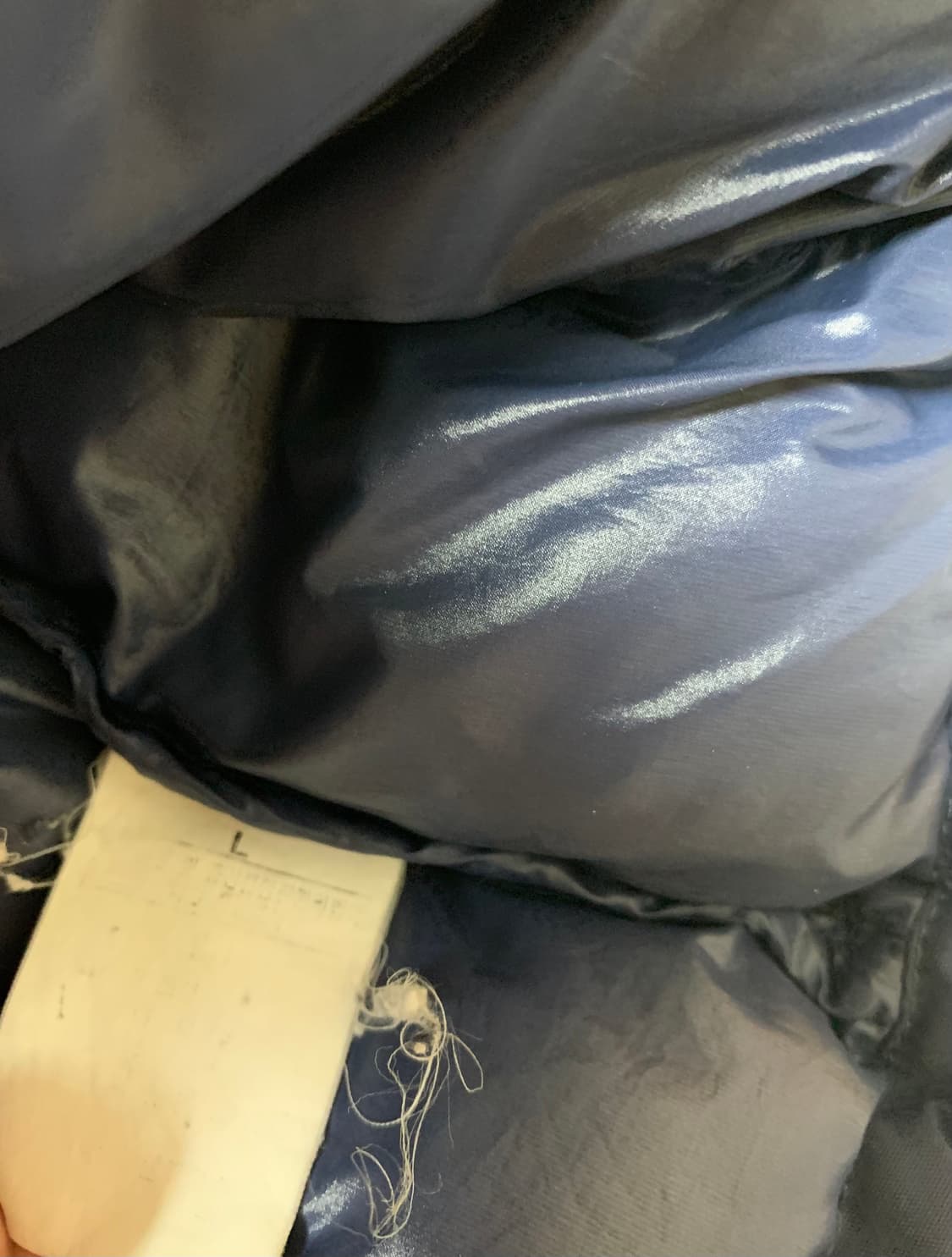 [90] 노스페이스 눕스 후드 패딩 700 네이비 상품이미지5