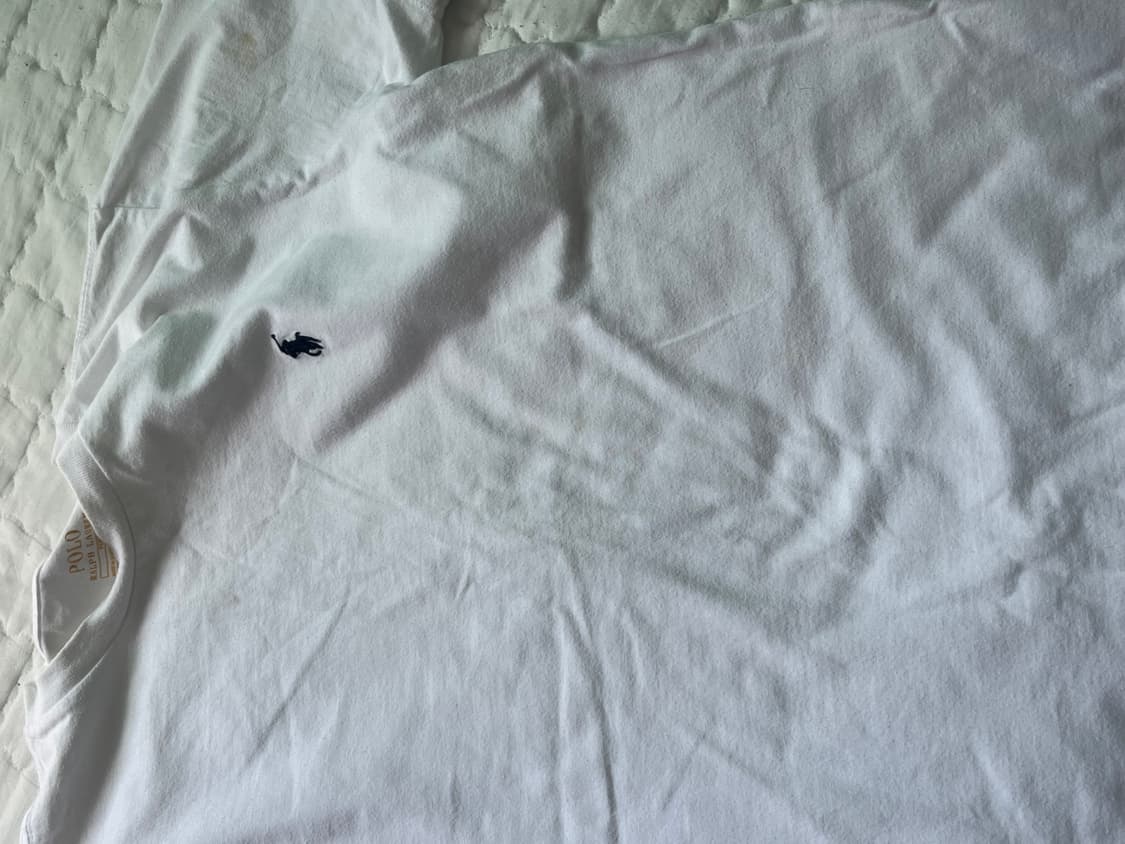 폴로 반팔티 화이트 여성 m 상품이미지4