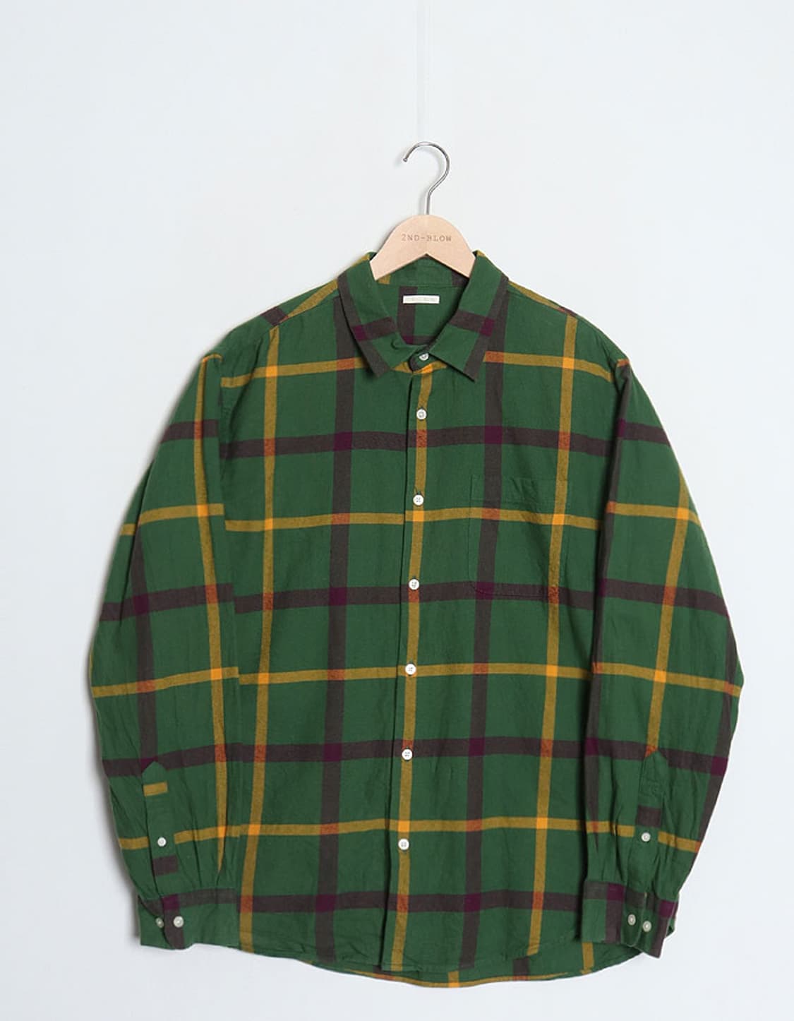 G U Flannel Check Shirts 상품이미지1